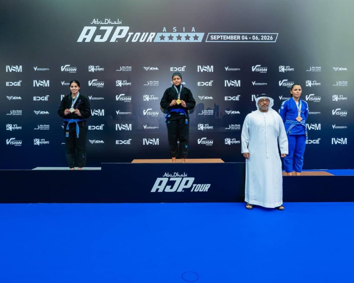 UAE women excel at Asian Jiu-Jitsu