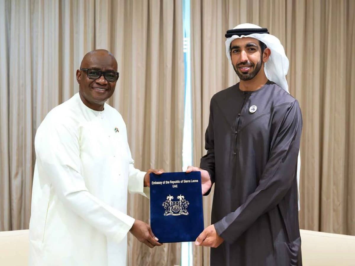 Shakhbout bin Nahyan gets Sierra Leone leader invite
