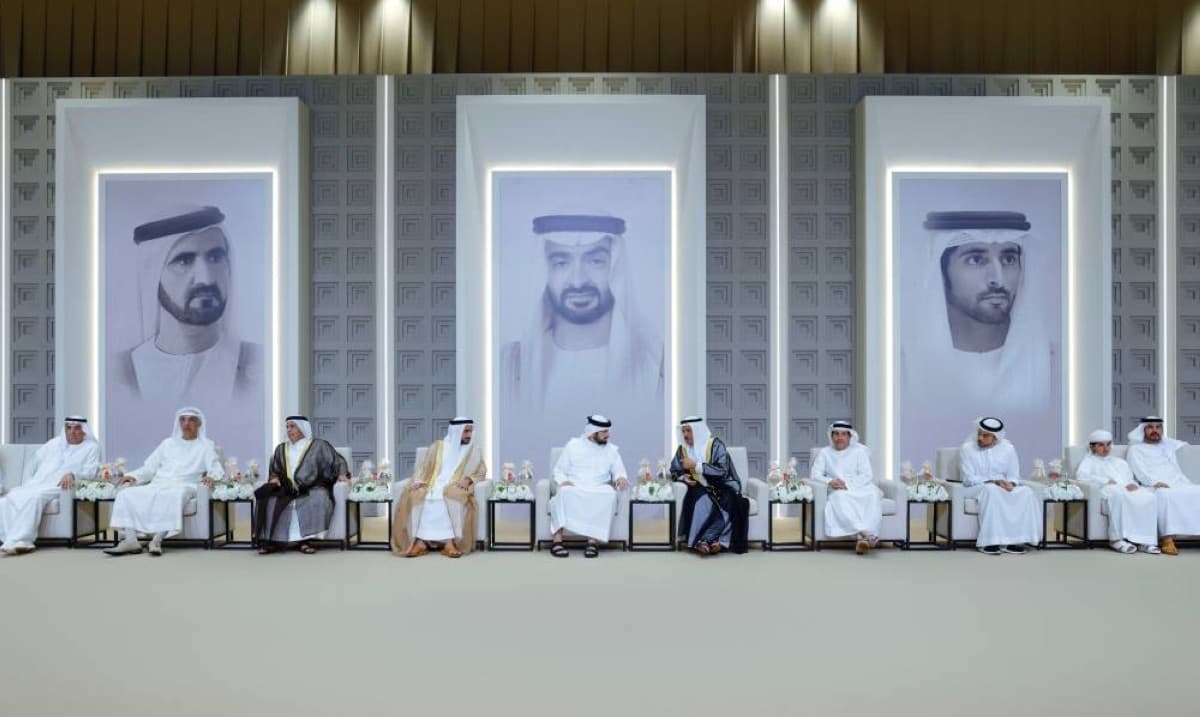 Ahmed bin Muhammad at Al-Mansouri and Al-Ghurair festivities