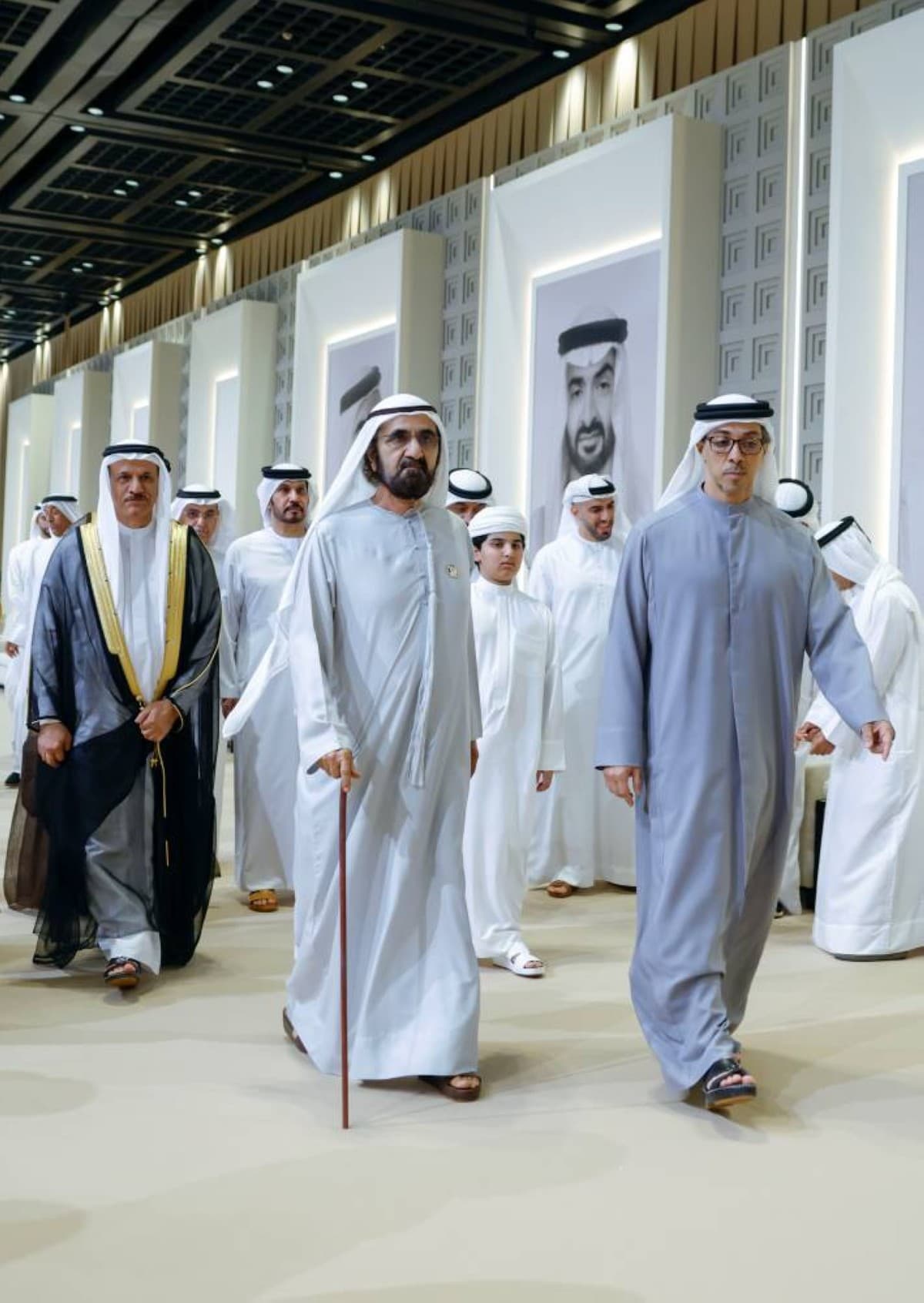 Mohammed bin Rashed at Al-Mansouri and Al-Ghurair celebration