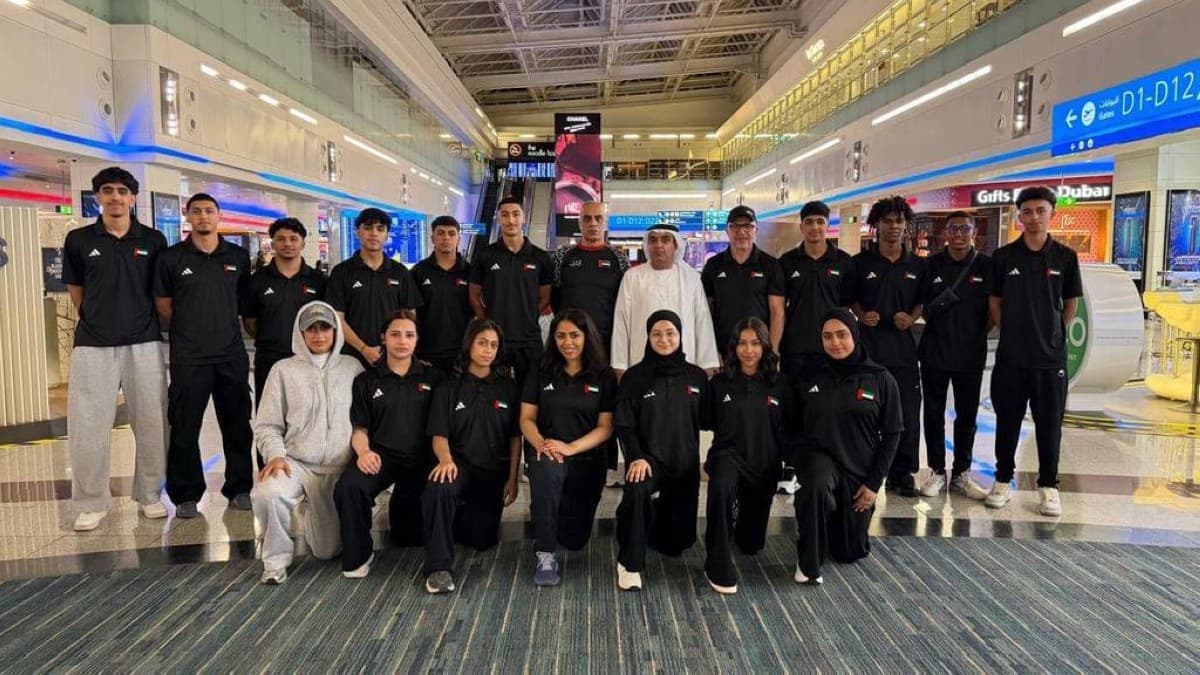 UAE Karate Team at Asian Youth Championships
