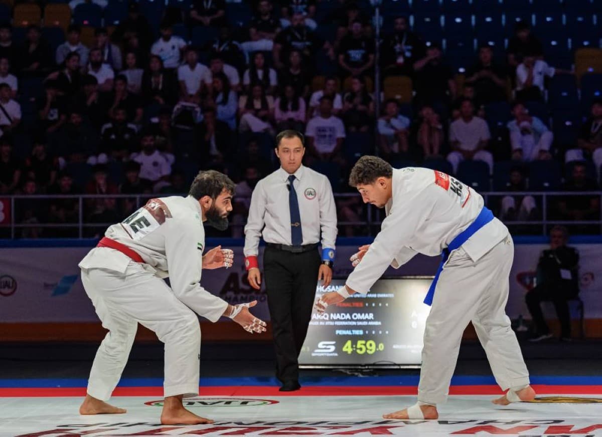 Jujitsu UAE athletes at Asian Games
