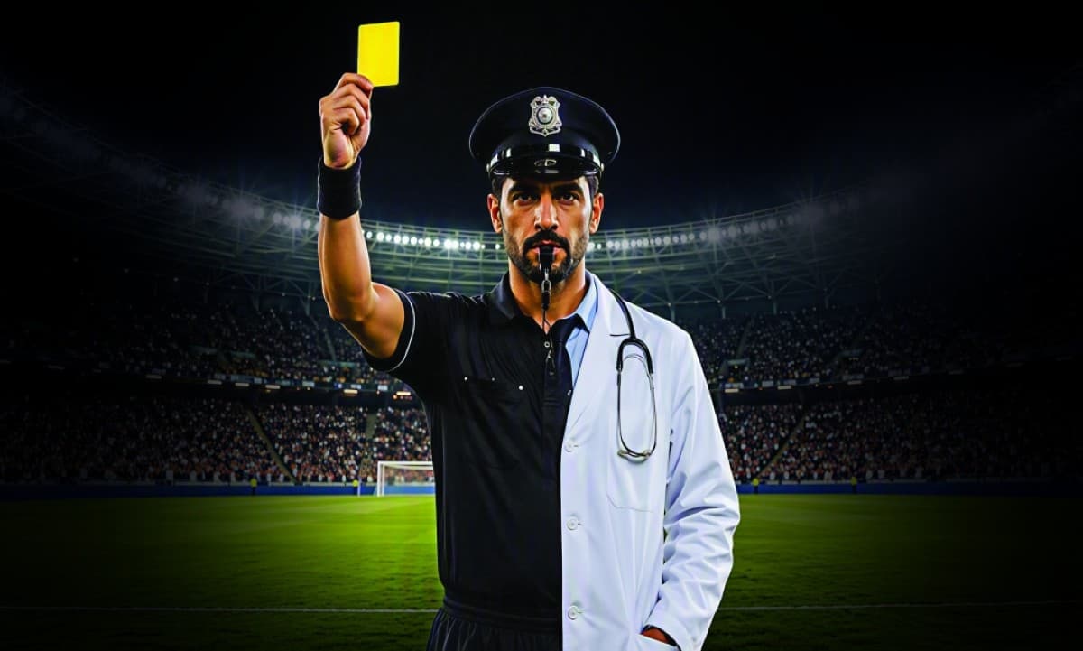 حكام الملاعب خلفهم مهن متنوعة