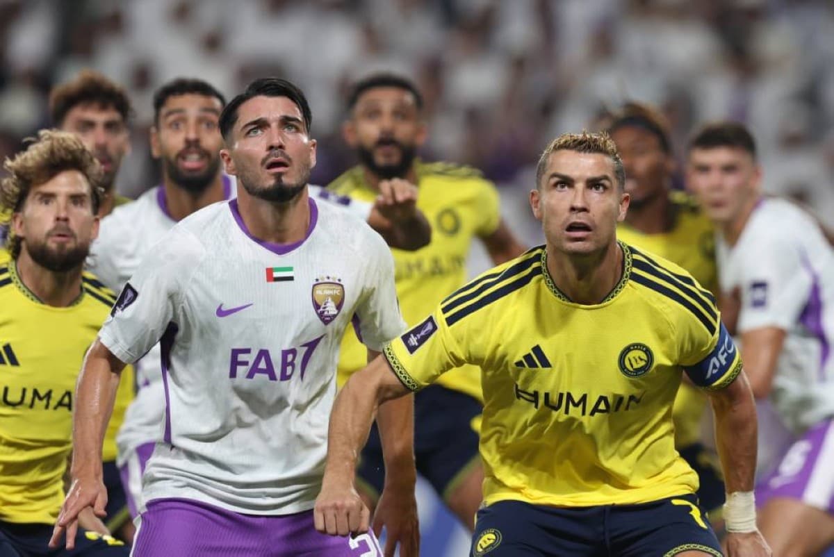 العين يفوز على النصر السعودي بأربعة أهداف
