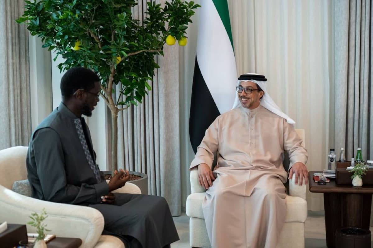 Mohammed bin Zayed meets Senegal President
