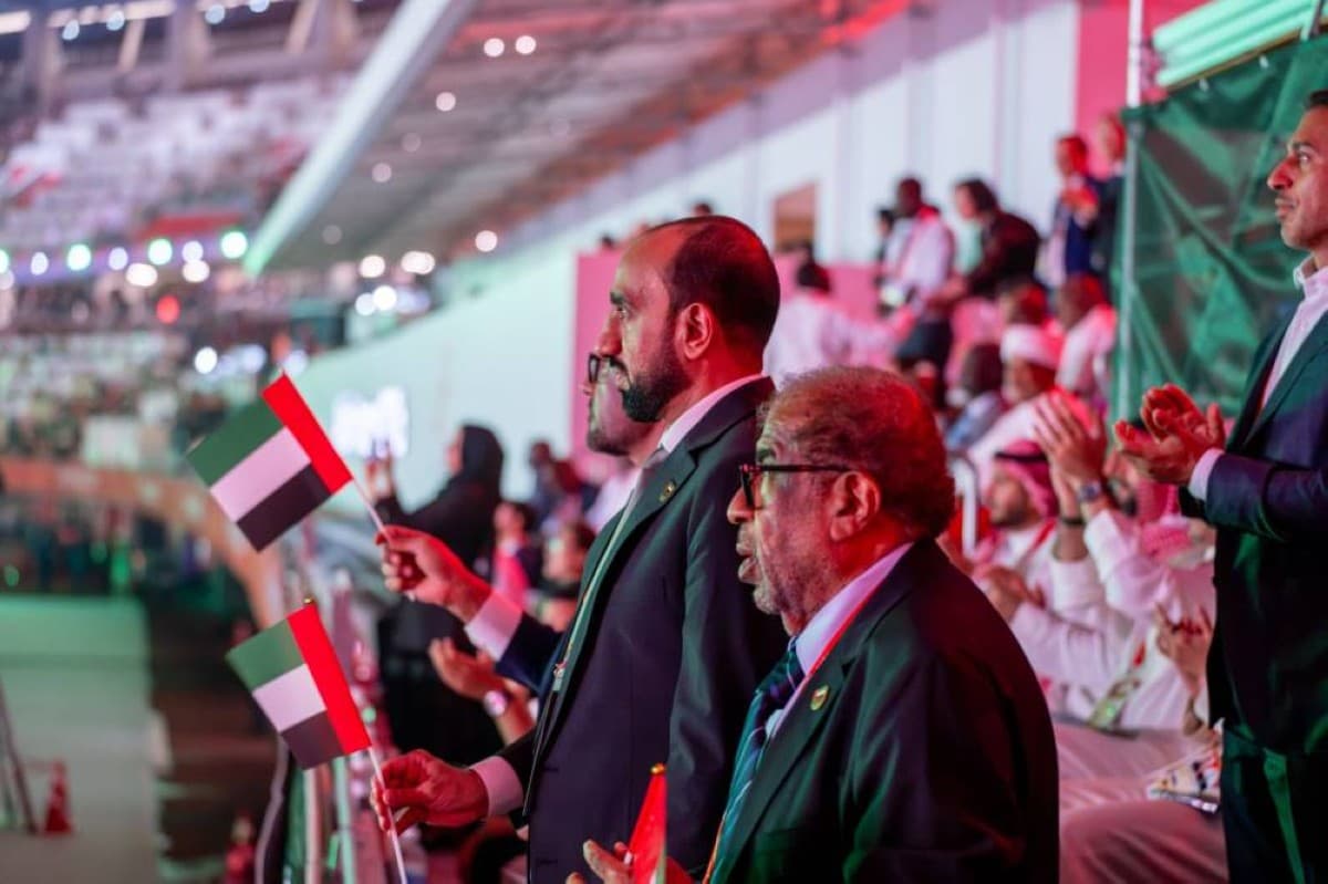 UAE Flag at Asian Games Opening