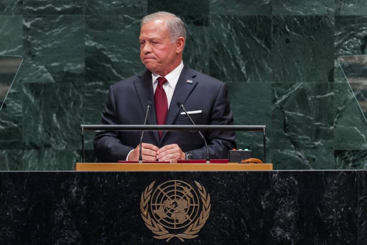 King of Jordan at UN warns of Israel's regional threat