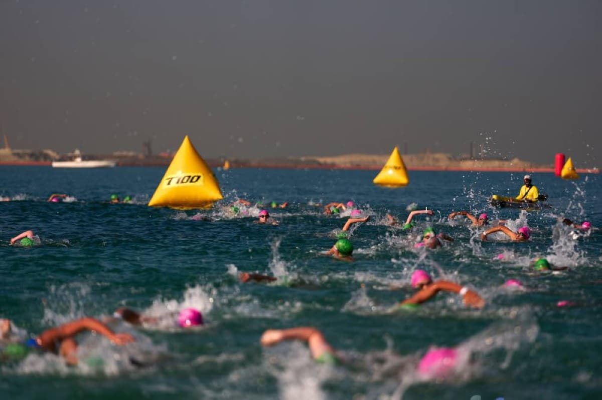 Dubai T100 Triathlon attracts 2000 athletes