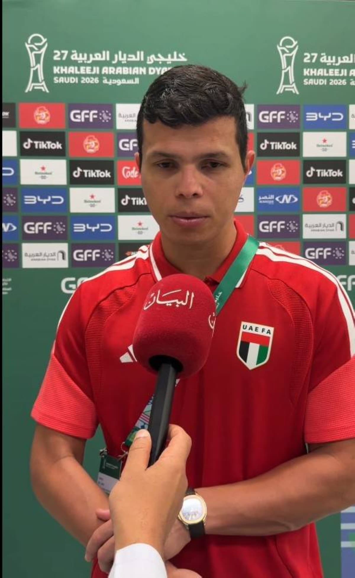 Fábio Lima Honors Ahmed bin Rashed