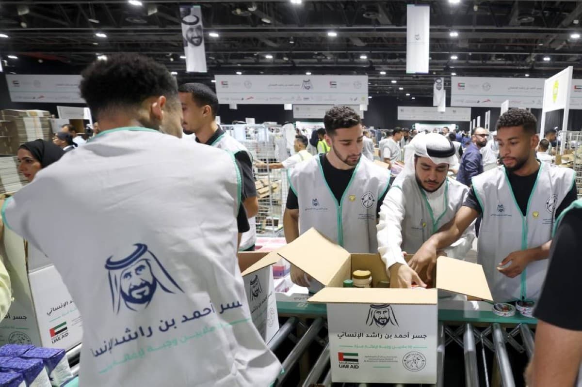نجوم الوصل يسهمون في جسر أحمد بن راشد لإغاثة غزة