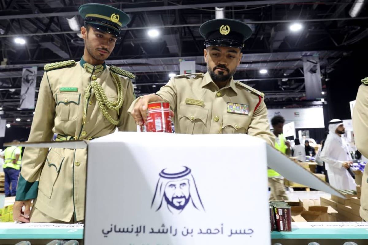Dubai Police celebrates generosity at Humanitarian Bridge