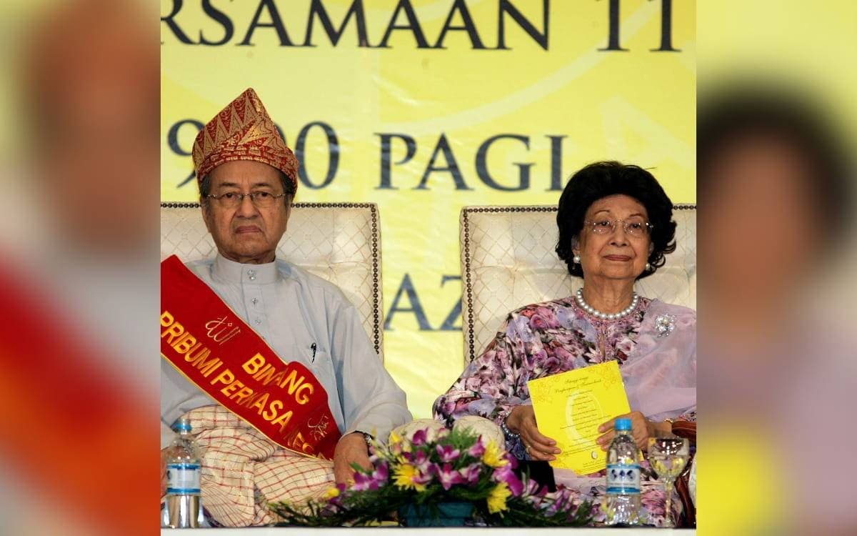 Death of Mahathir's Wife