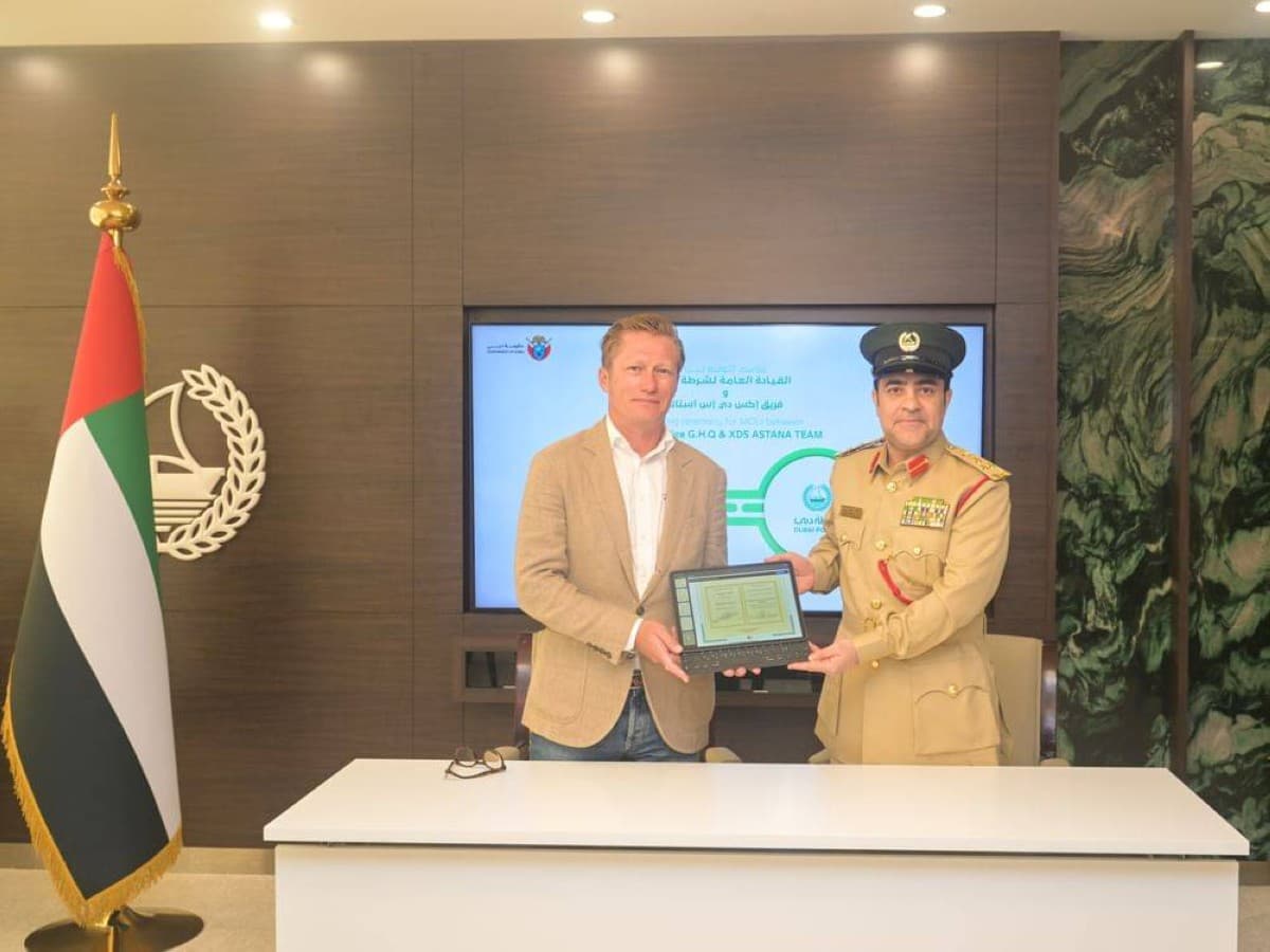 شرطة دبي و«إكس دي إس أستانا» يوقعان مذكرة