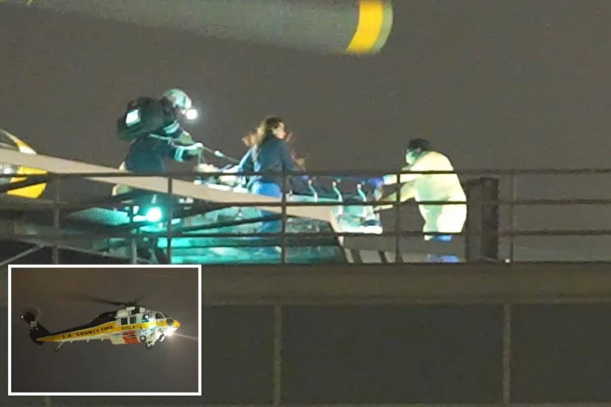 حوادث سقوط مروحيات في كاليفورنيا