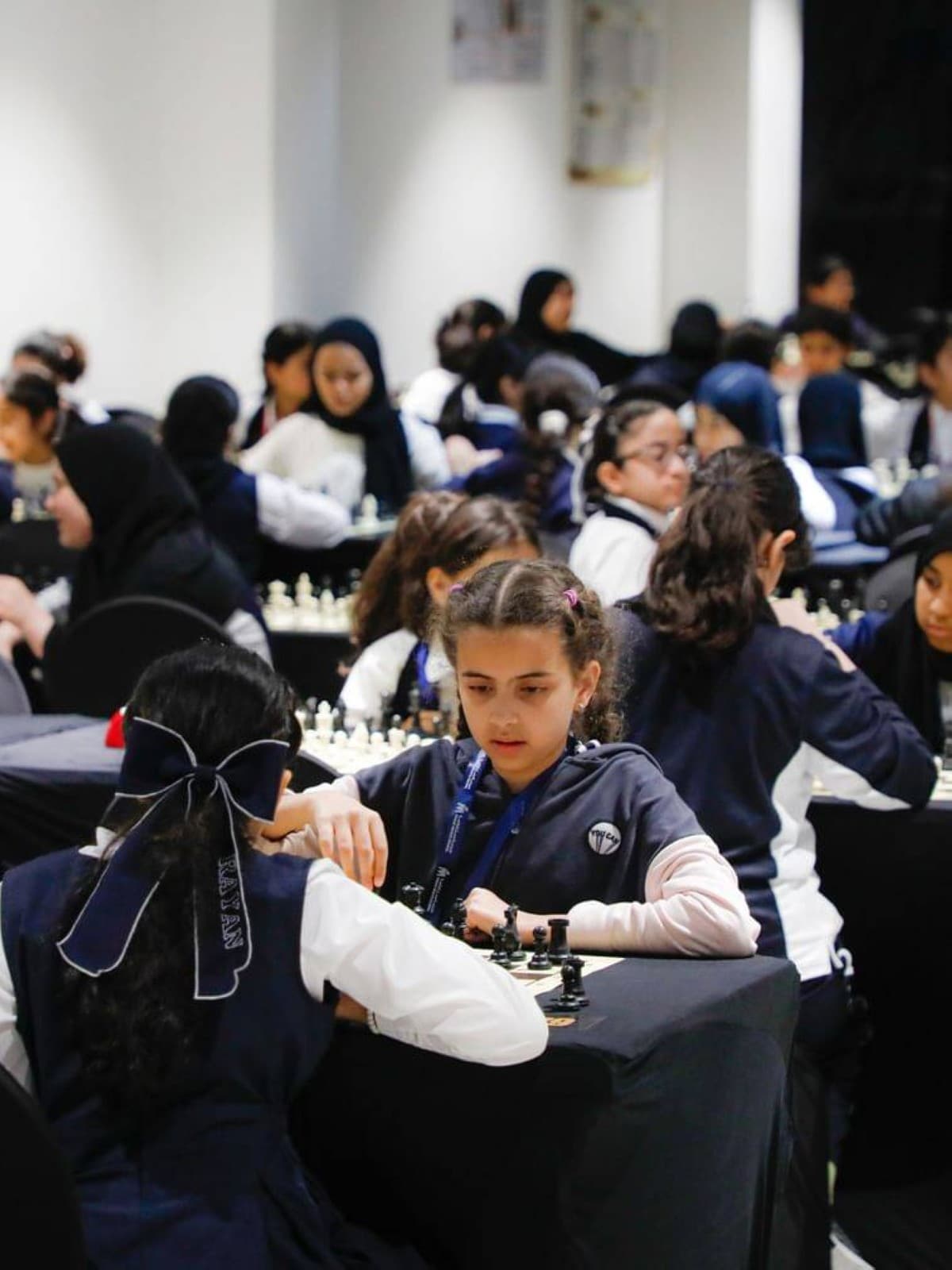 21 دولة عربية في بطولة حمدة بنت تريم للشطرنج