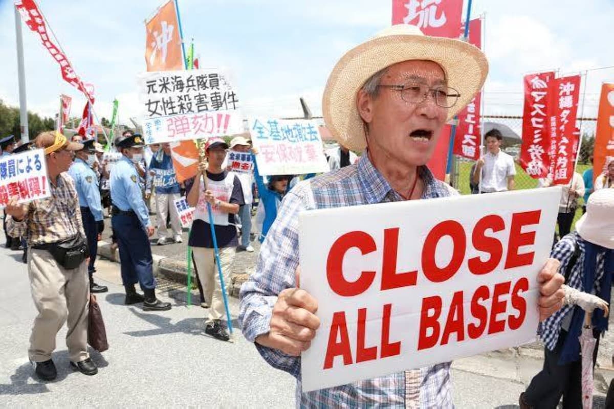 Tokyo-Washington diplomatic row over Okinawa murder