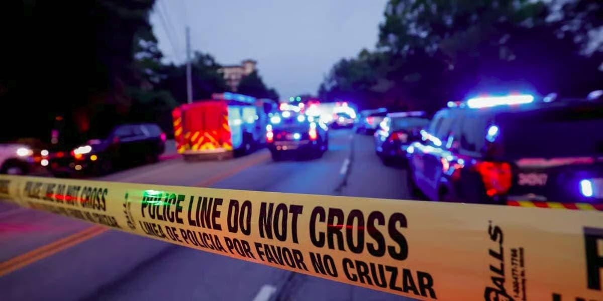 Gunfire in Georgia leaves 2 dead and dozens hurt