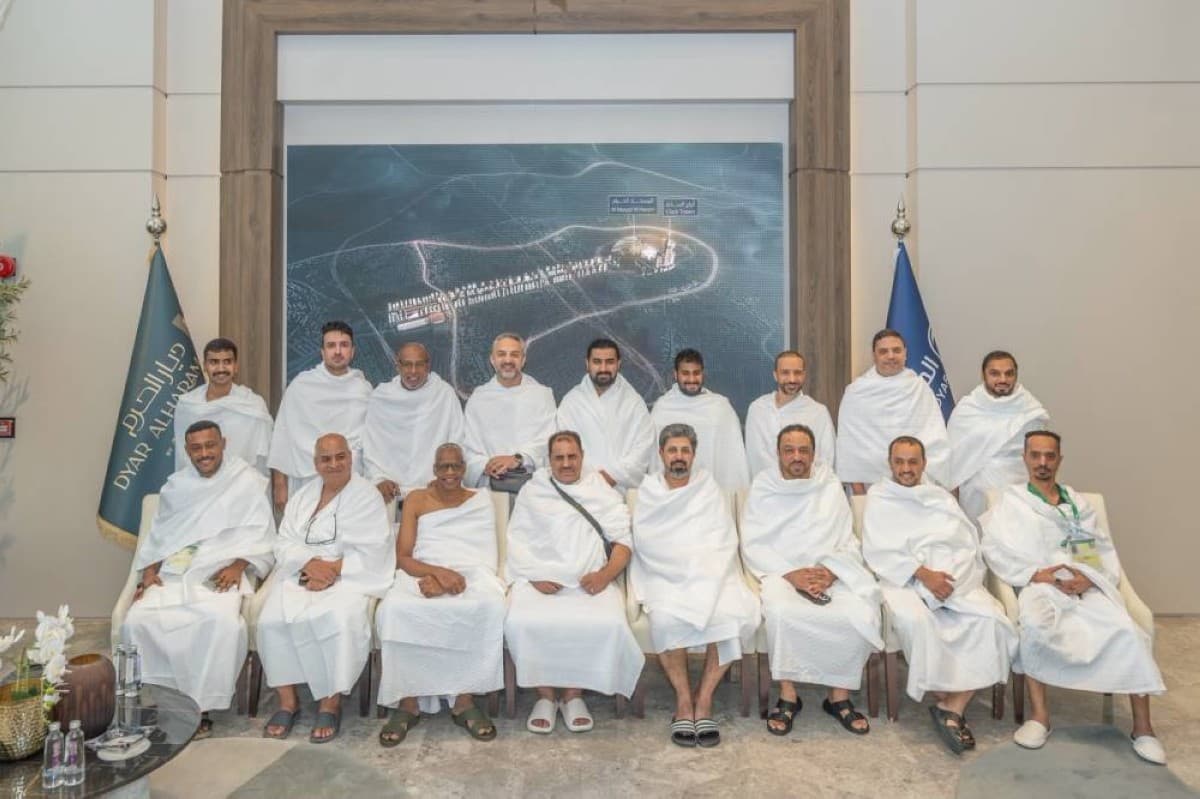 Gulf Cup 27 media team performs Umrah