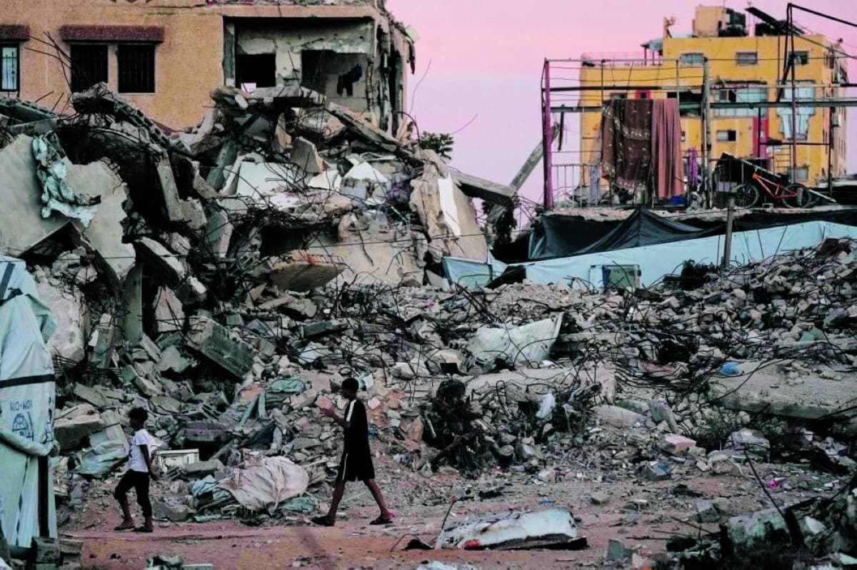 Gaza's reconstruction after three years