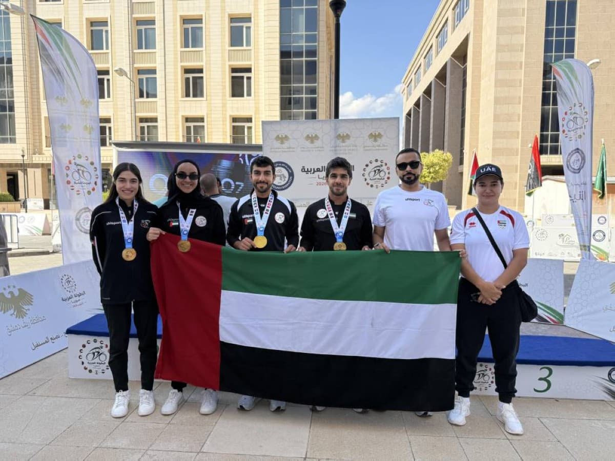 Cycling team wins three medals at Arab Championship