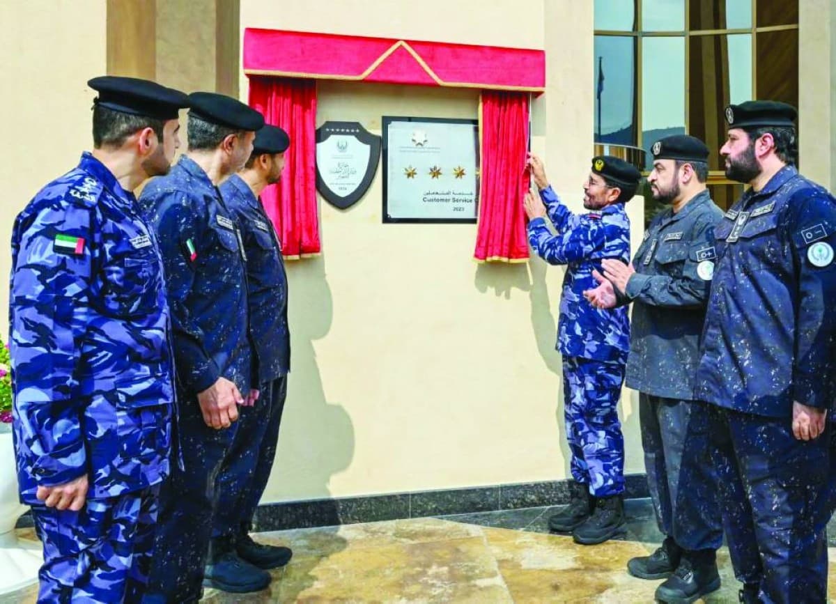 Interior Ministry Official Unveils Silver Plaques at Top-Rated Police Stations