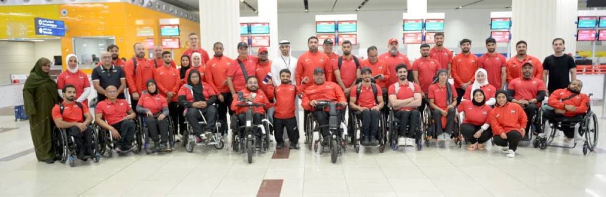 UAE Sends 43 Athletes to Asian Paralympics