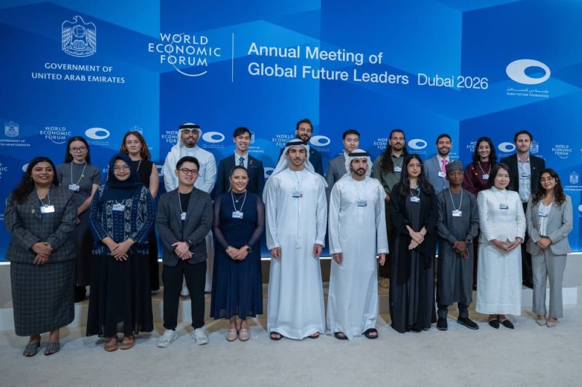 Hamdan bin Mohammed reviews Future 20 members
