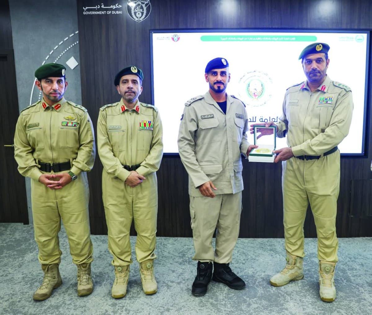 Dubai Police host hazard material security talk