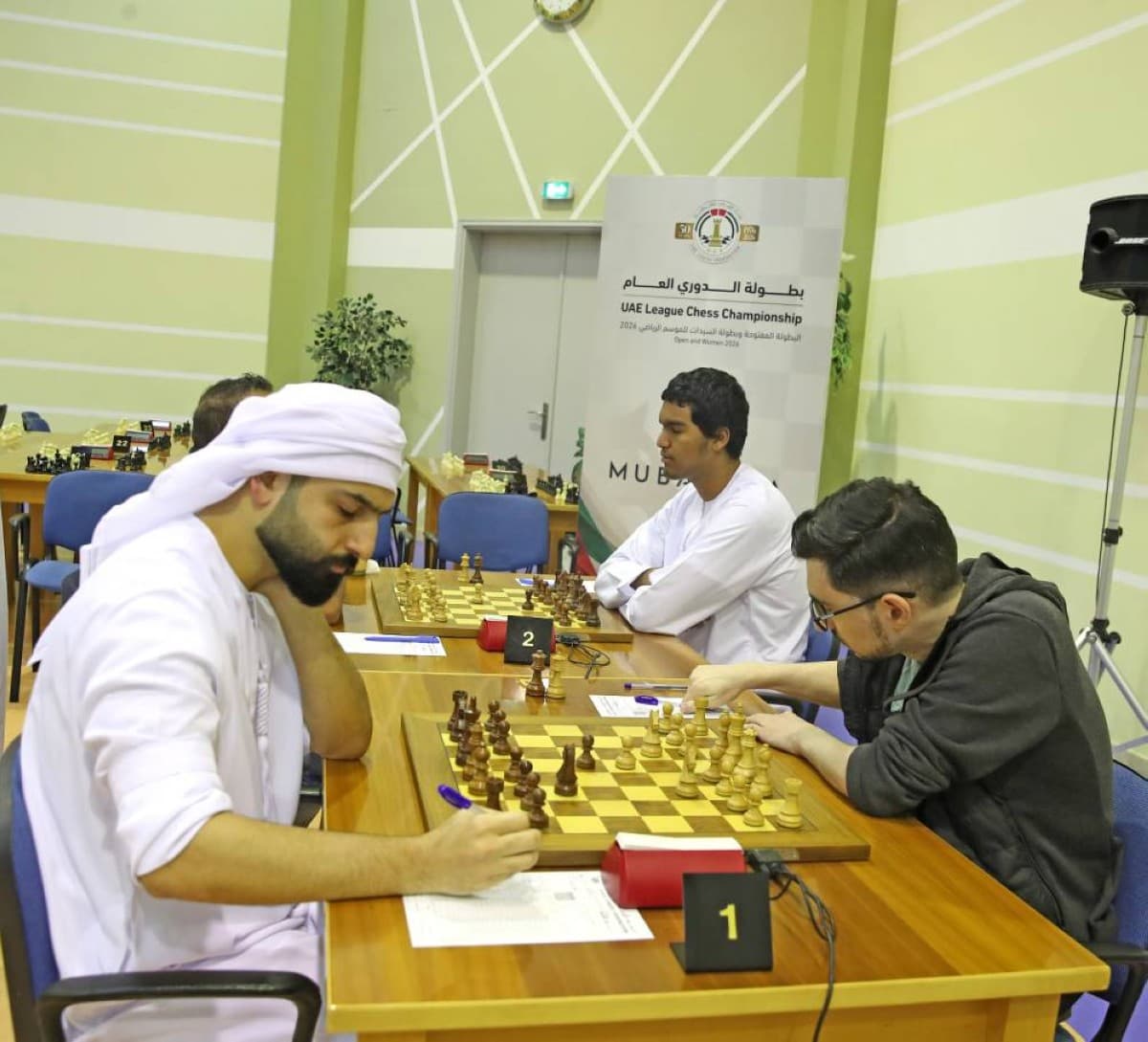 Sharjah and Dubai win chess league opener
