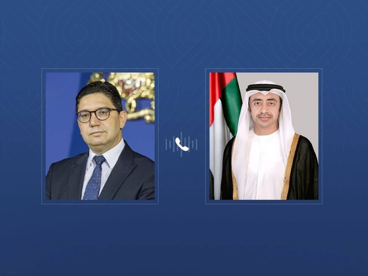 Abdullah bin Zayed talks regional issues with Moroccan FM