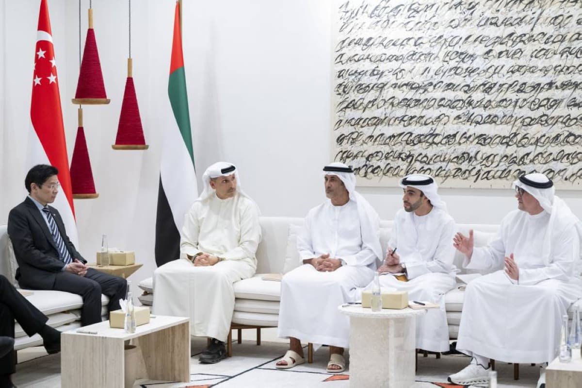 Singapore PM joins Abu Dhabi AI and energy talks
