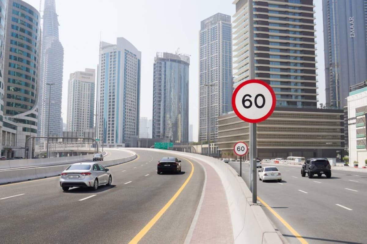 Dubai updates speed limits on 5 main roads