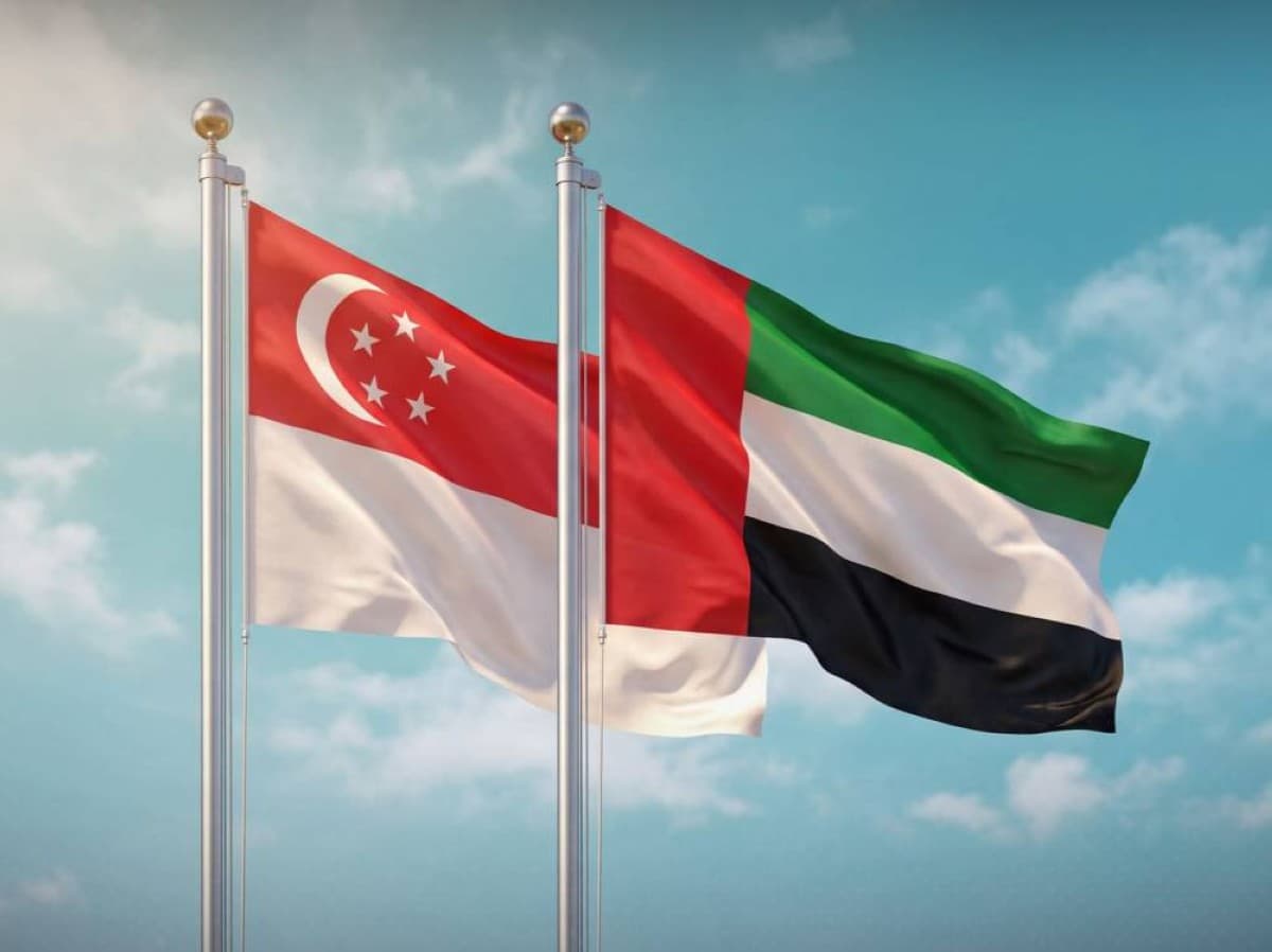 الإمارات وسنغافورة تعززان التعاون