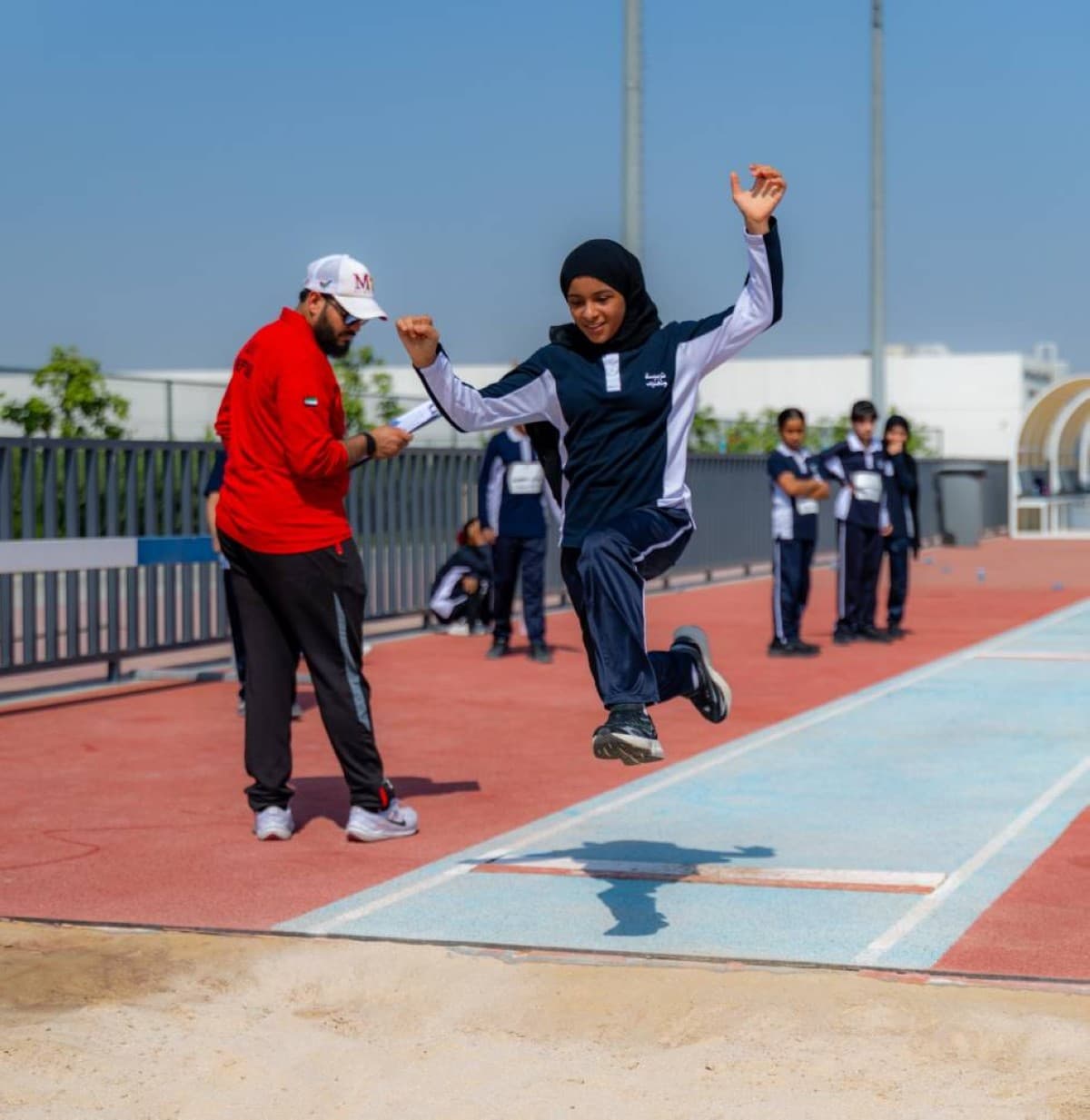 Sharjah hosts 156 girls in School Athletics