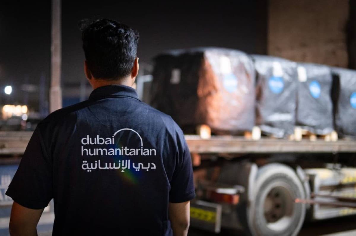 Dubai Humanity Opens Gaza Air Bridge