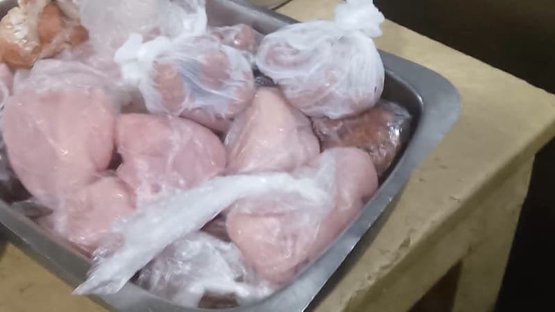 Higher Urban Area authorities seize and destroy spoiled food and issue health violations
