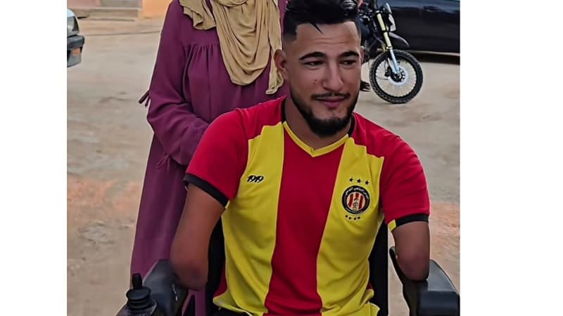 من رحم الإعاقة.. أمين الحامدي يتفوق في الباكالوريا