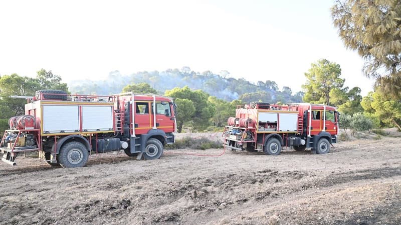 Kairouan evacuates 100 families amid forest fire