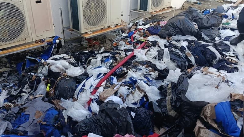 Matar manages clothing factory fire