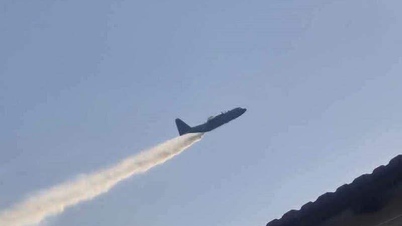 إخماد حريق جبل بورباح ووادي مليز