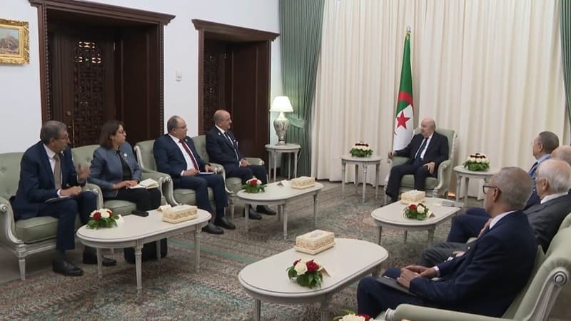Algerian President Meets with Foreign Minister Mohamed Ali Neffati