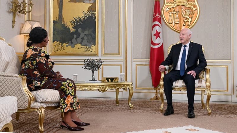 President meets Equatorial Guinea ambassador