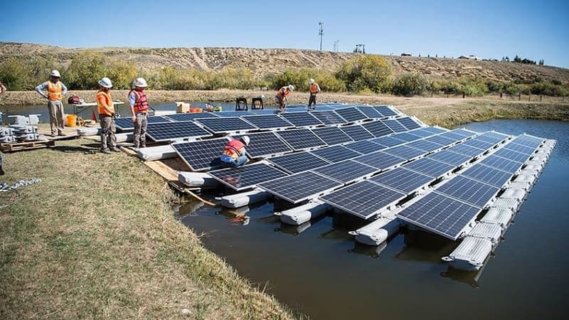 Study on floating solar at Sidi Bel Abbes Dam