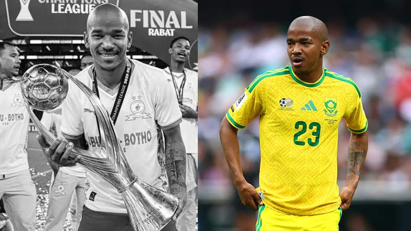 وفاة لاعب صن داونز ومنتخب جنوب إفريقيا بعد رحيله المؤلم بعد الحلم العالمي