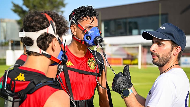 Espérance Sportive de Tunis players undergo thorough examinations using modern Italian technologies