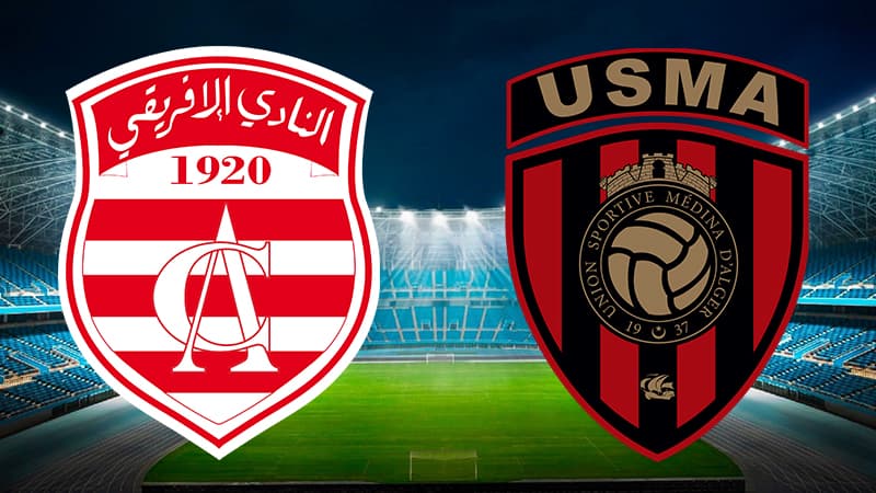 النادي الإفريقي يواجه اتحاد العاصمة الجزائري ودياً