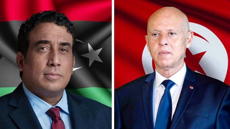 الرئيس يجرى اتصالا مع رئيس ليبيا