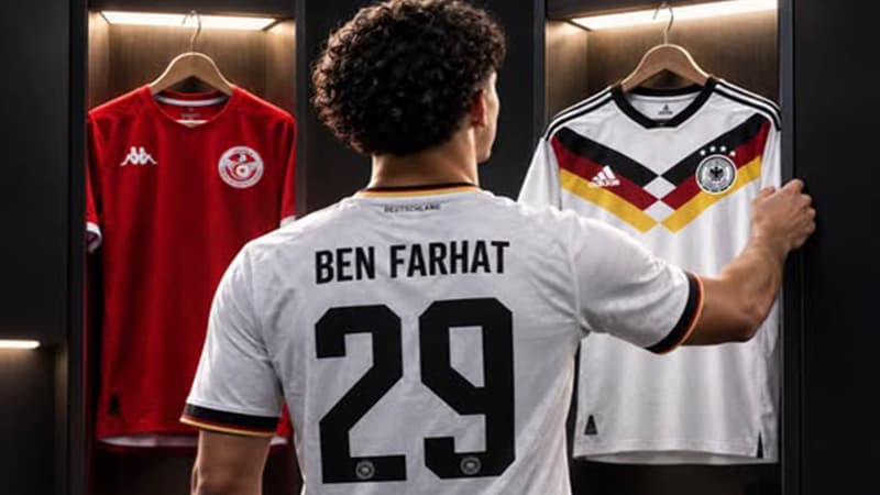 Luay bin Farhat's latest decision on Germany's shirt
