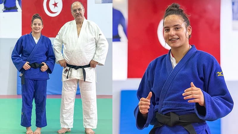 Raneem bin Sulaiman Represents Tunisian Judo at Youth Olympics