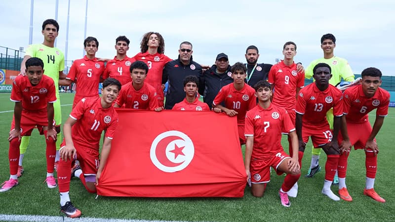 Tunisia U-15s Place 66th
